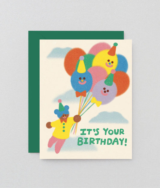 It’s Your Birthday Balloons Card