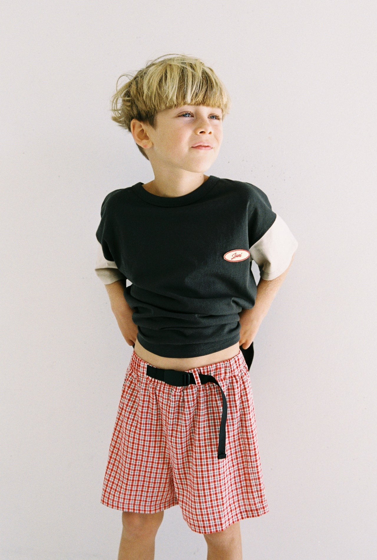 Banjo Short | red check