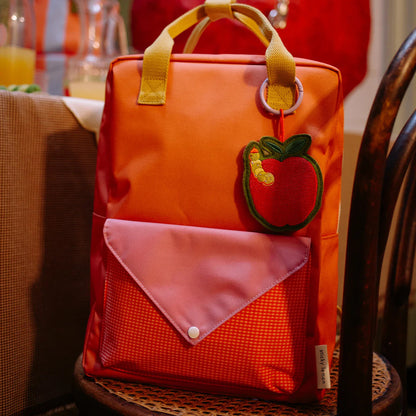 embroidered keychain | lemon tree | apple