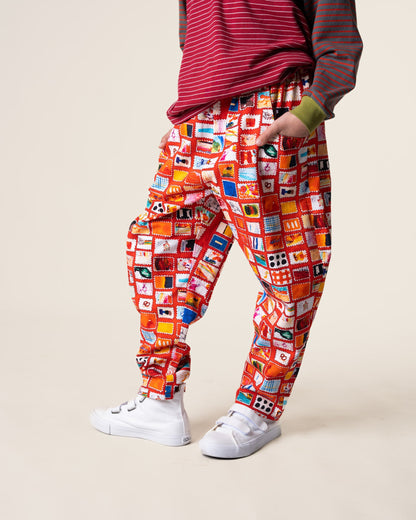 Barrel Pants | Stamps