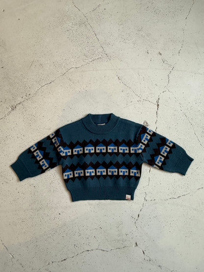 Houses sweater