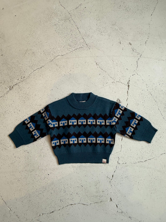 Houses sweater