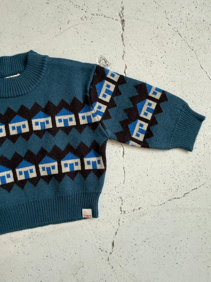 Houses sweater