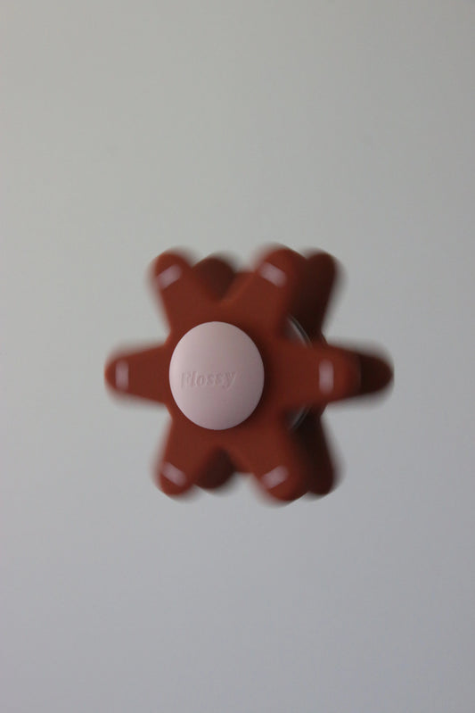 Flower spinner | peach pie