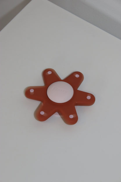 Flower spinner | peach pie