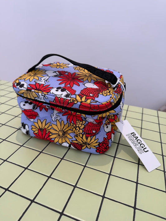 Lunchbox - large - floral snoopy
