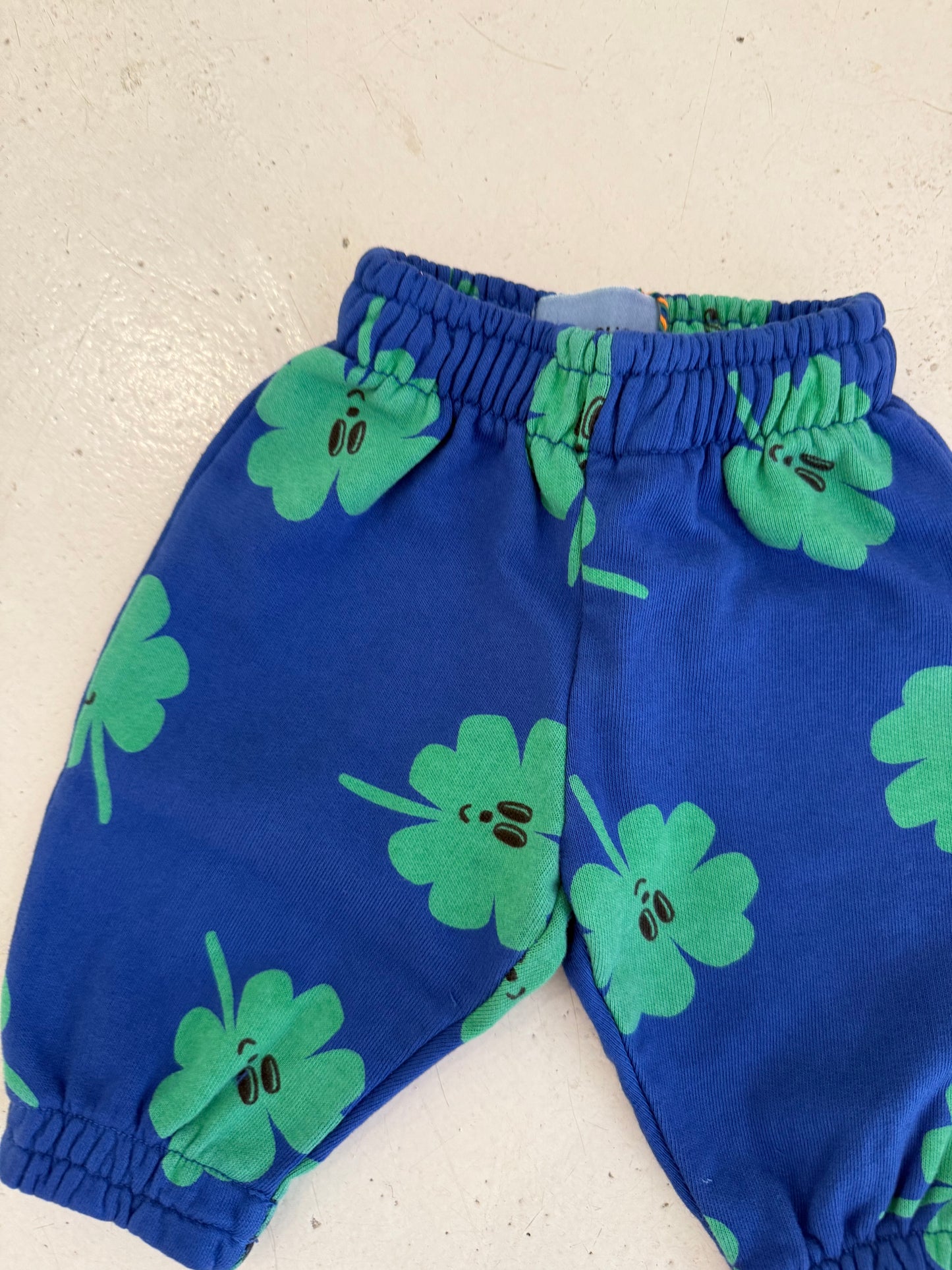 Lucky clover all over jogger pants