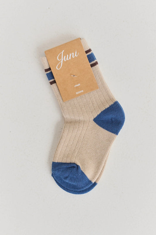 Biscuit Stripe Socks | Biscuit
