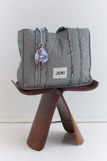 The Everything Bag | Black Gingham