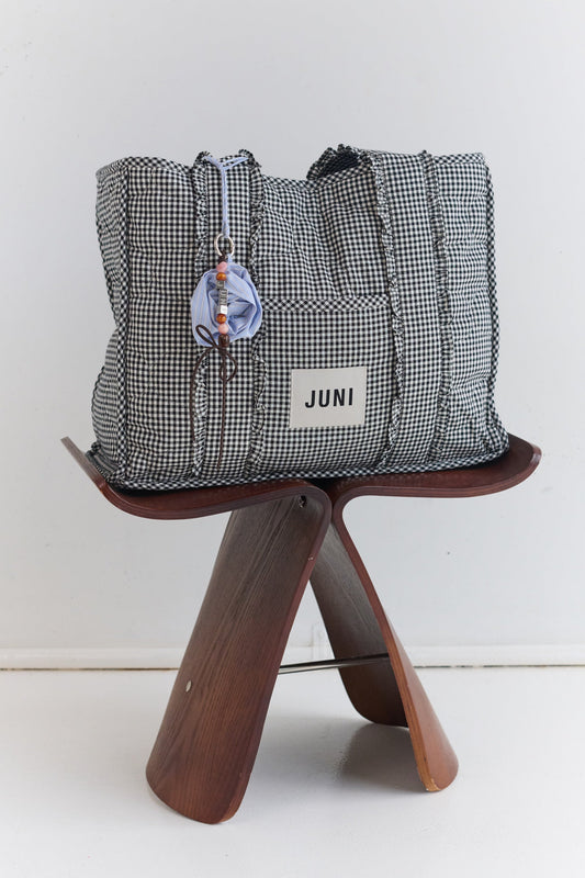 The Everything Bag | Black Gingham