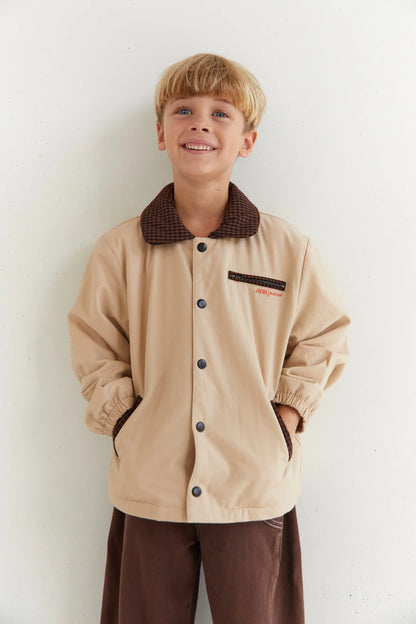 Rocky Padded Jacket | Biscuit