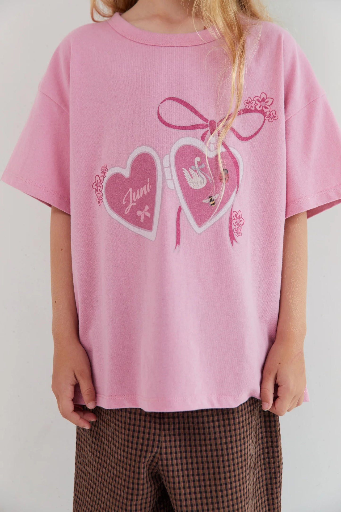 Love Locket tee | pink