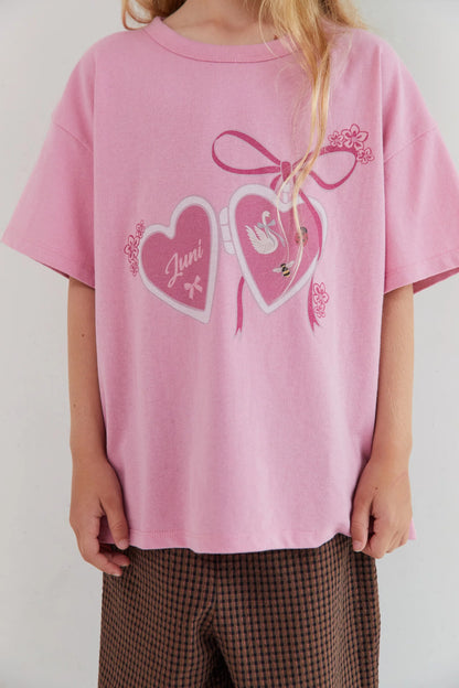 Love Locket tee | pink