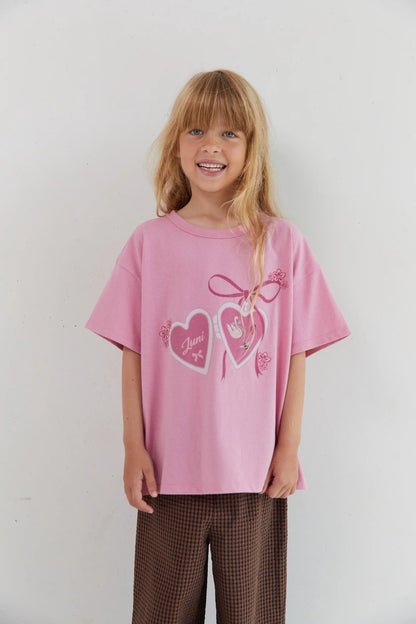 Love Locket tee | pink
