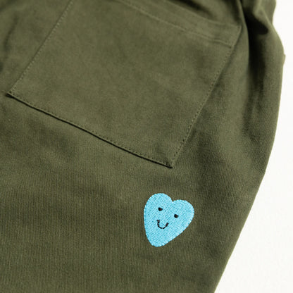 Cropped Wide Leg Cargo Pant | Khaki