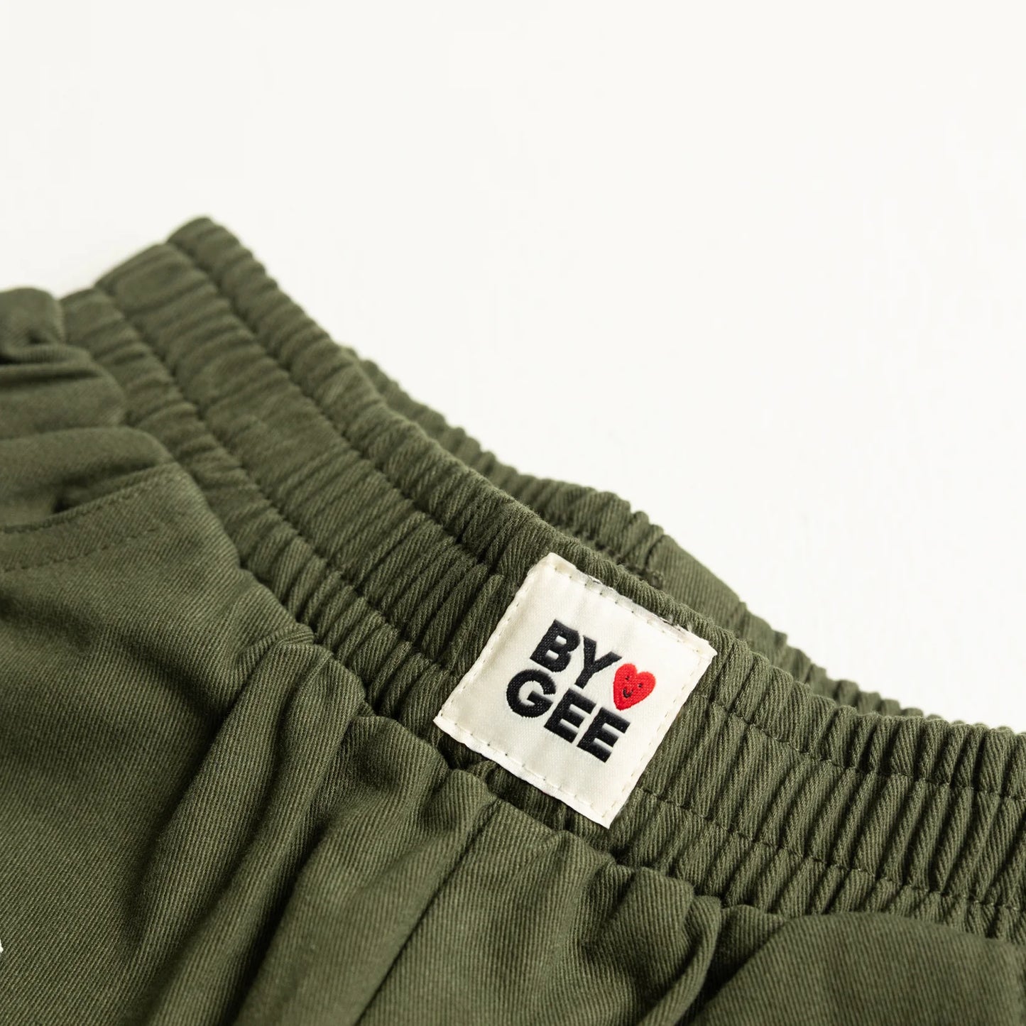 Cropped Wide Leg Cargo Pant | Khaki
