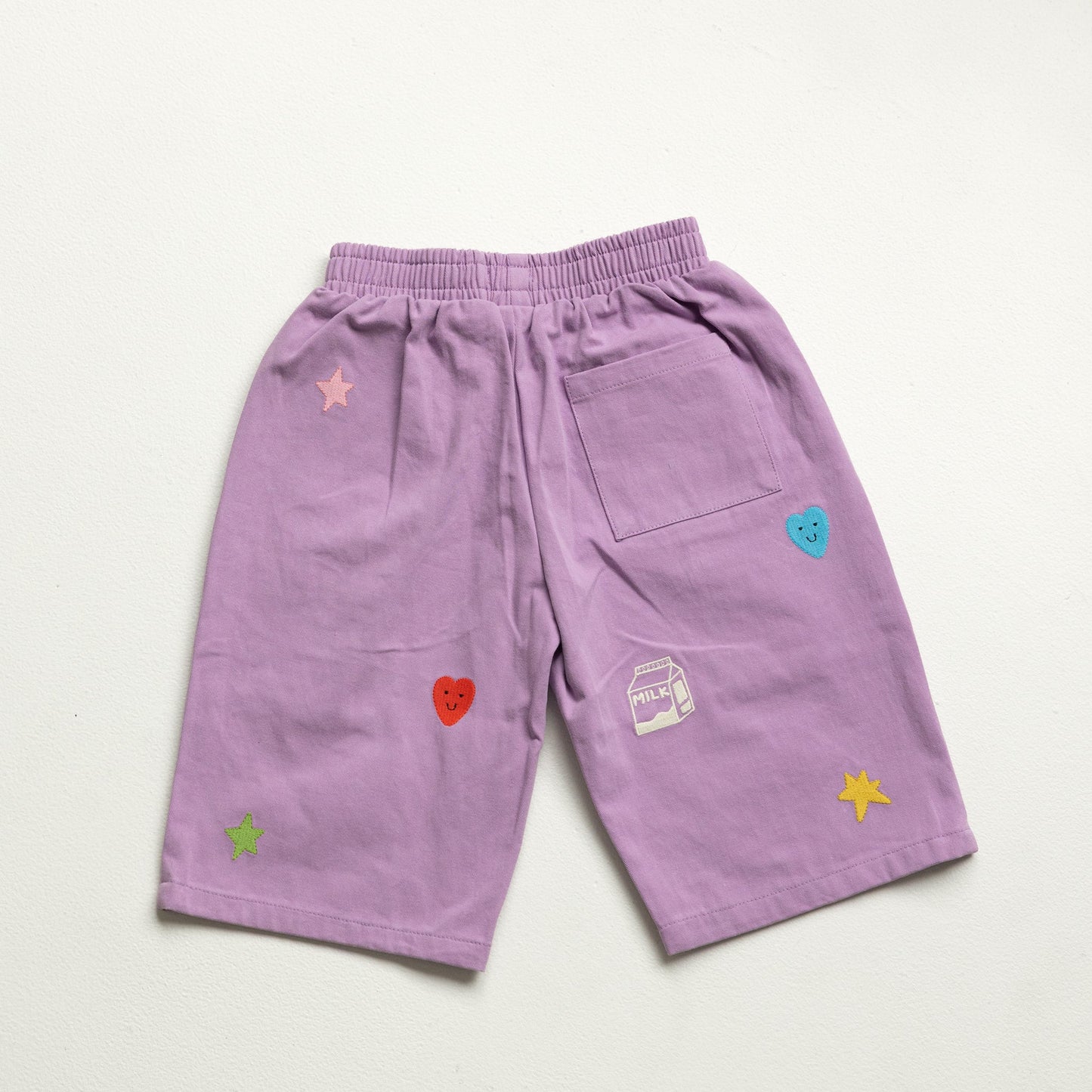 Cropped Wide Leg Cargo Pant | Lavender