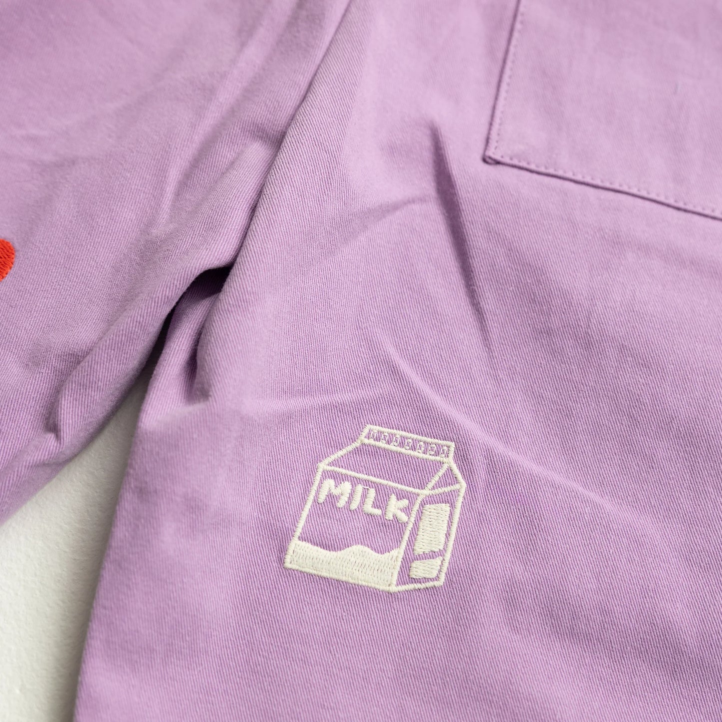 Cropped Wide Leg Cargo Pant | Lavender