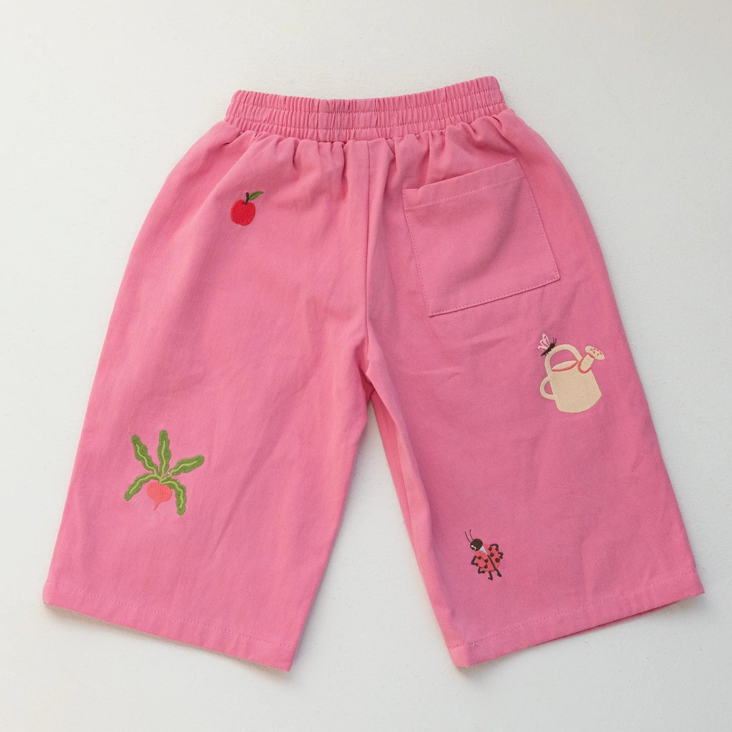 Cropped Wide Leg Cargo Pant | Peony