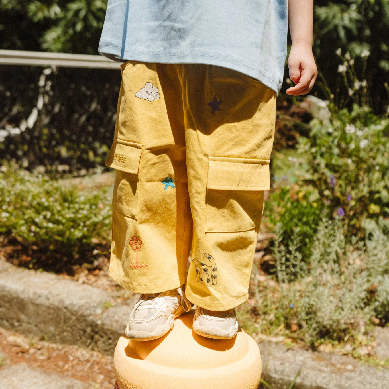 Cropped Wide Leg Cargo Pant | Sunshine