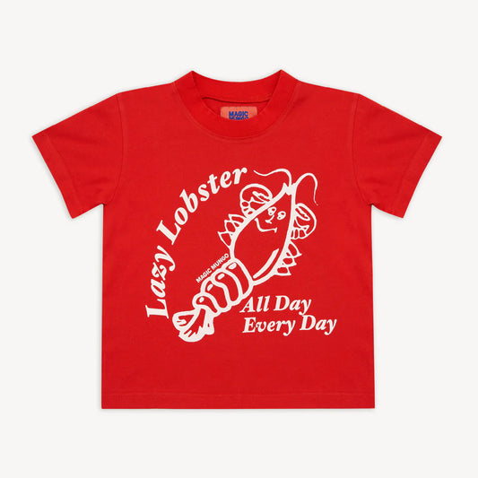 lazy lobster tee