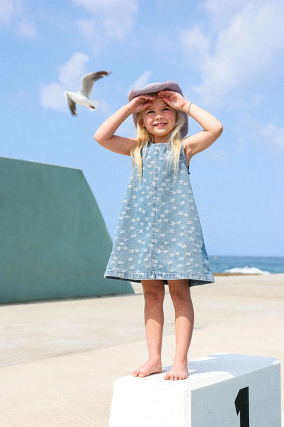 Daisy Denim Shift Dress