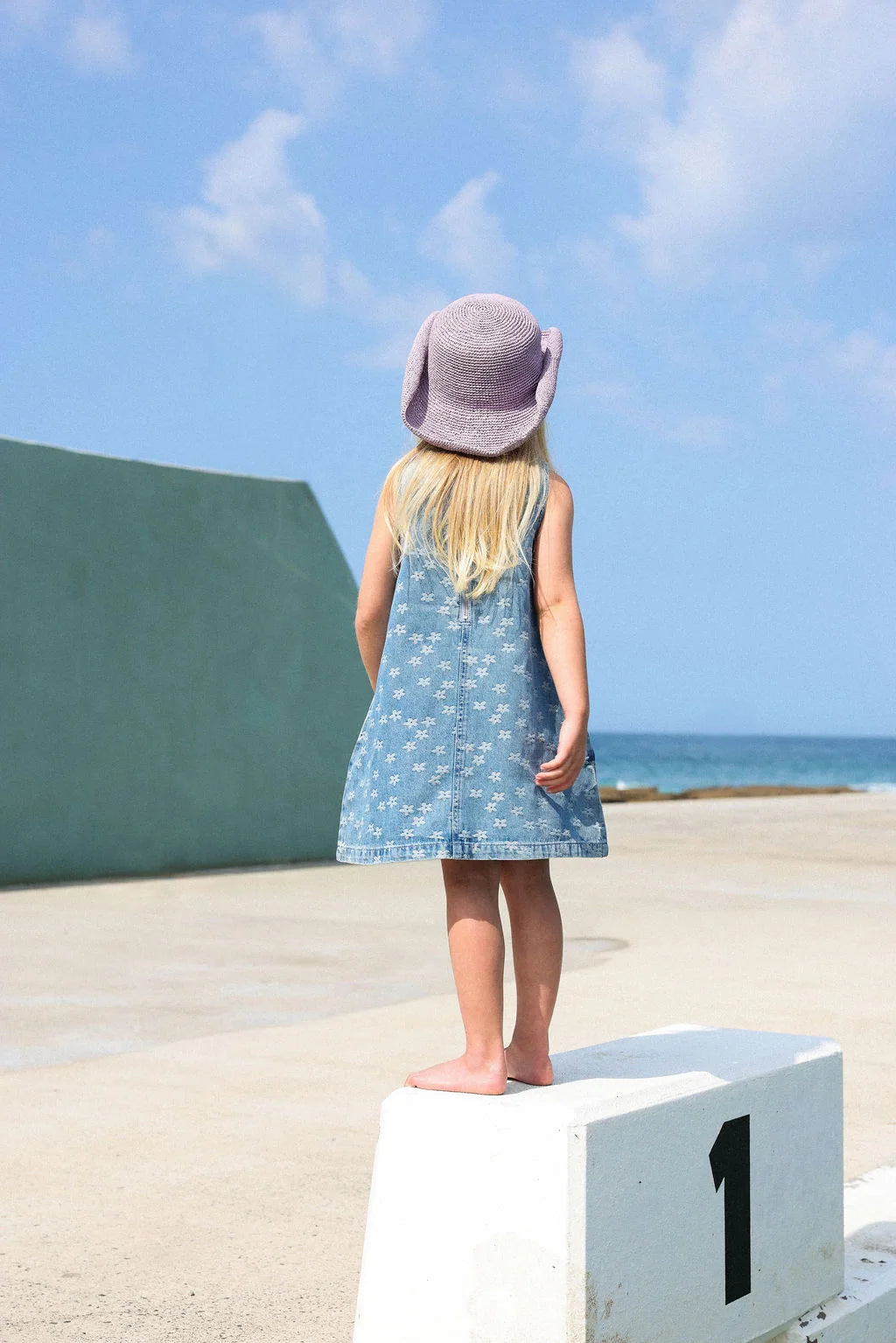 Daisy Denim Shift Dress