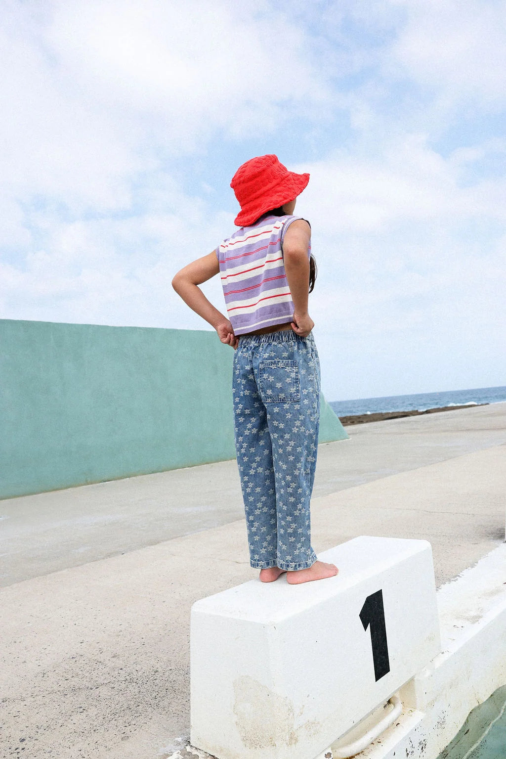 Daisy Denim Balloon Pant