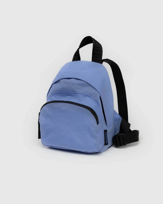 Mini nylon backpack in cornflower (blue) by Baggu