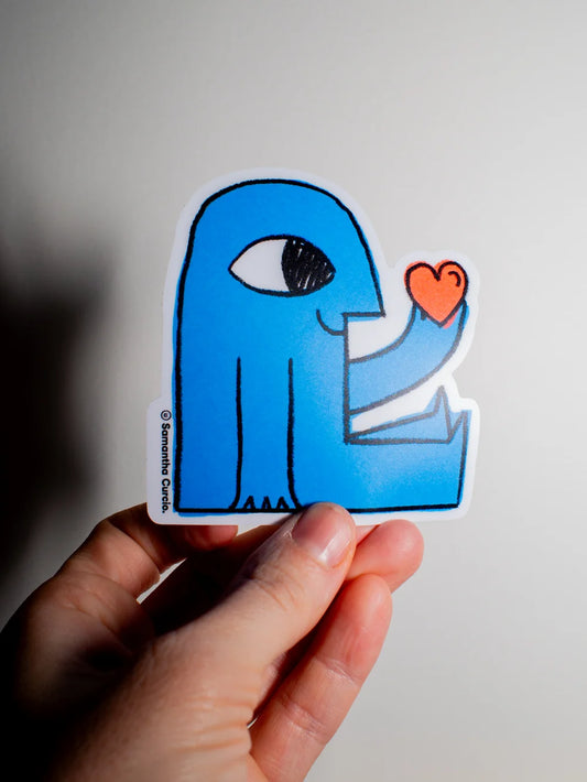 Giving love - vinyl sticker