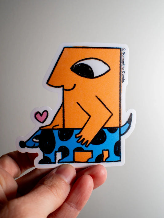 Floor and Friend - vinyl sticker