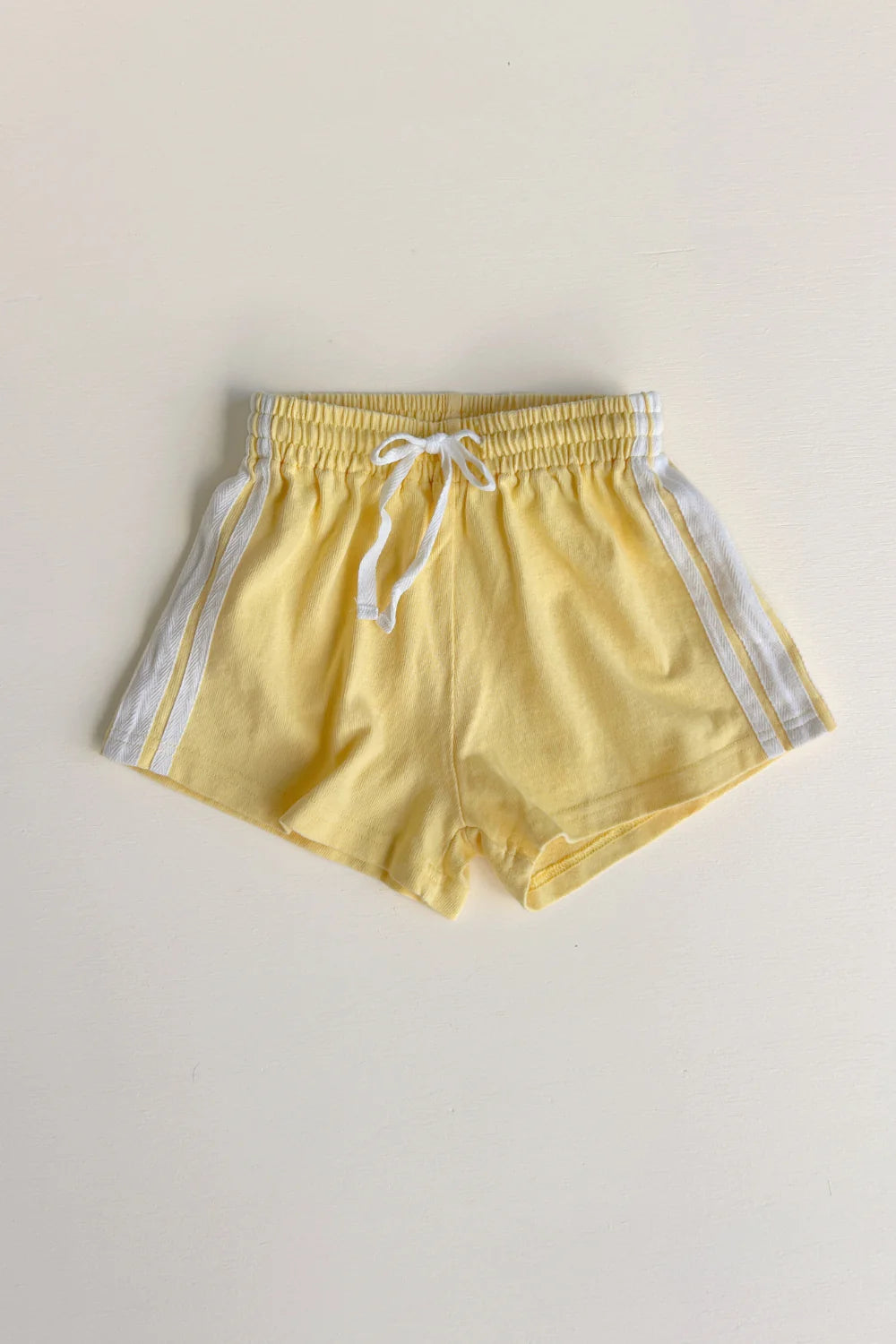 Linen Terry Racer Shorts | Honey