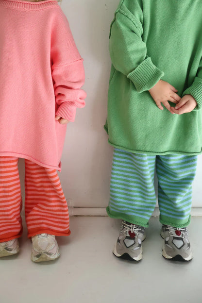 Rolly Knit Jumper | Strawberry Milk