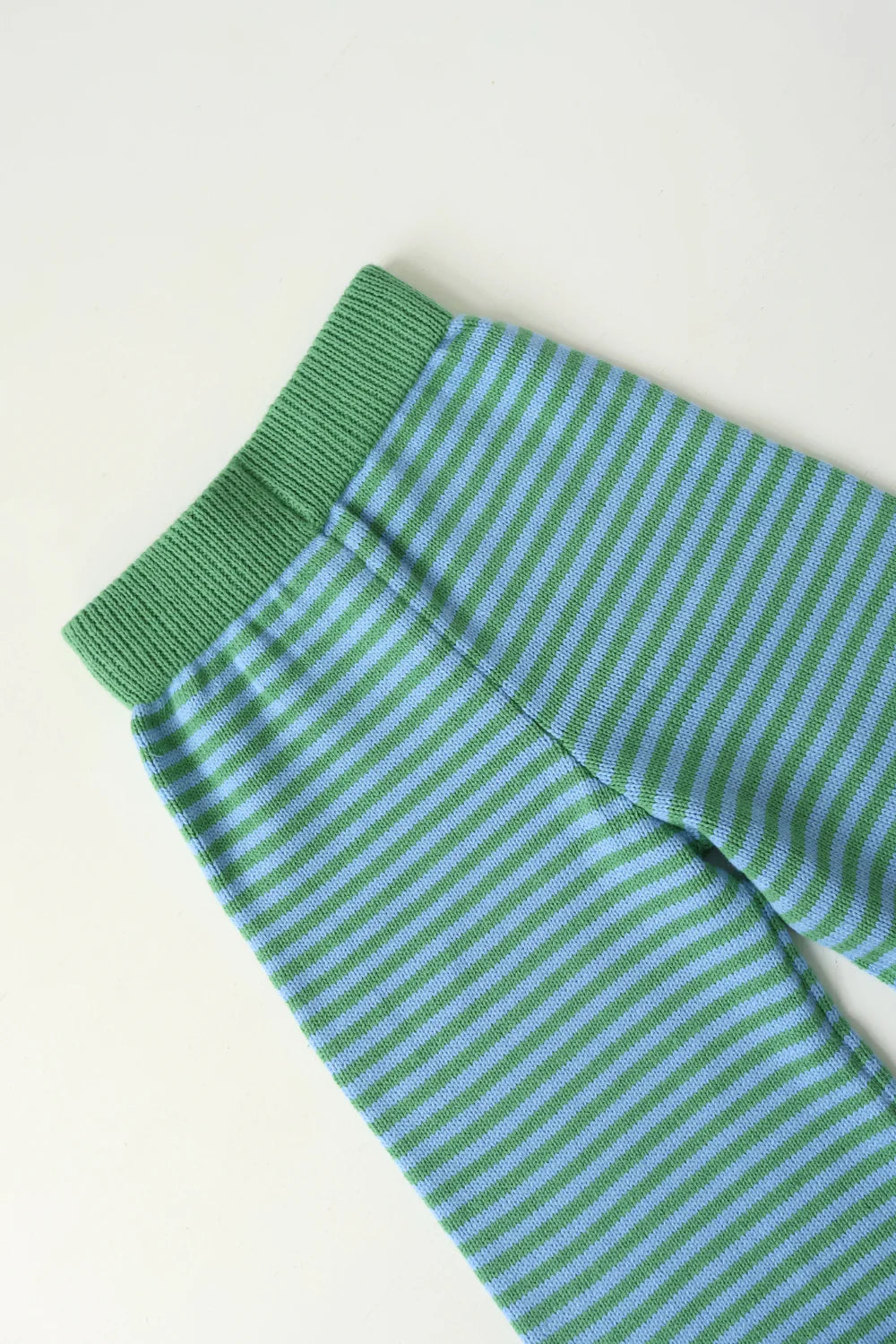 Rolly Knit Pants | Apple Stripe