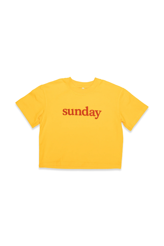Sunday Tee | Yellow
