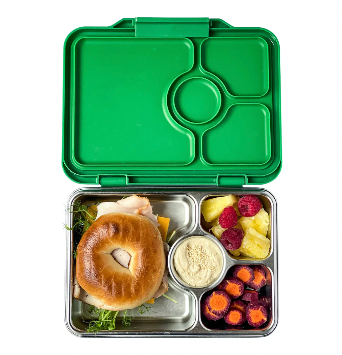 Presto Stainless Steel Lunchbox Bento Box | Pomme green