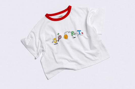 The sports tee | white