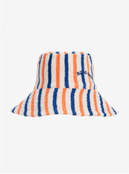 stripes terry cloth hat | baby