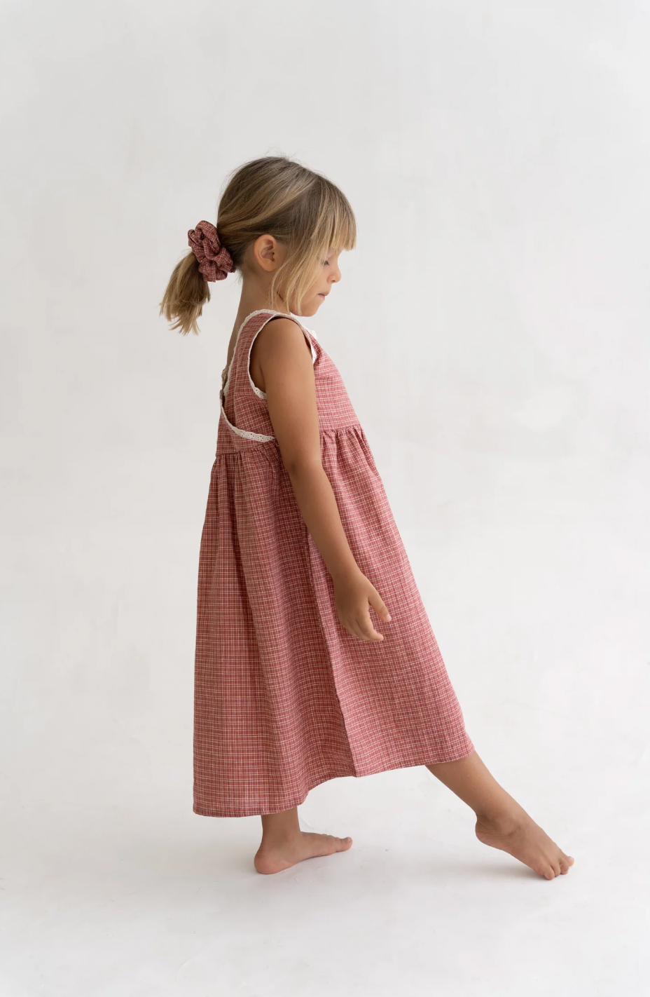 Eden Dress | Red Plaid
