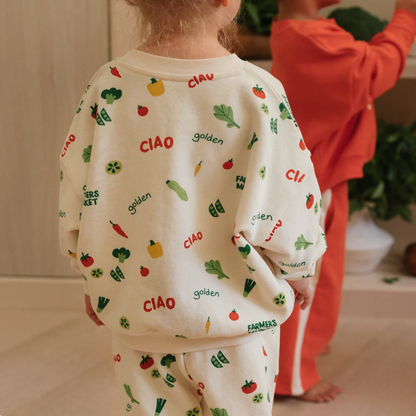 Ciao Farmers Market Jumper | Buttercream