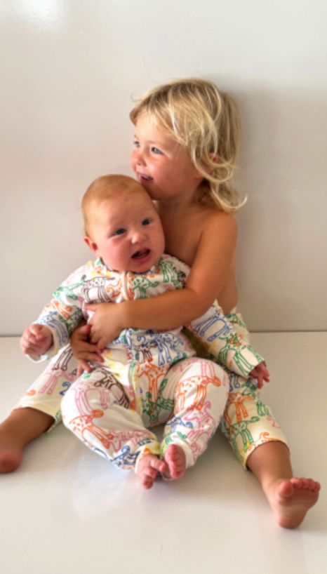 Dougie | cotton zip onesie