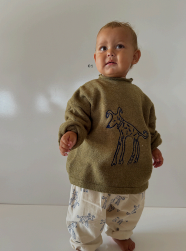rolled neck knit