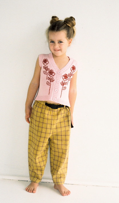Benji pant | mustard