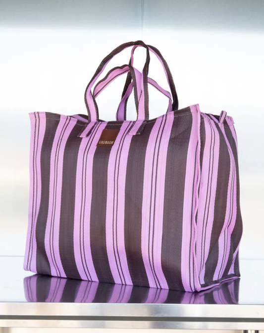 Vacay bag | french rose & chocolate