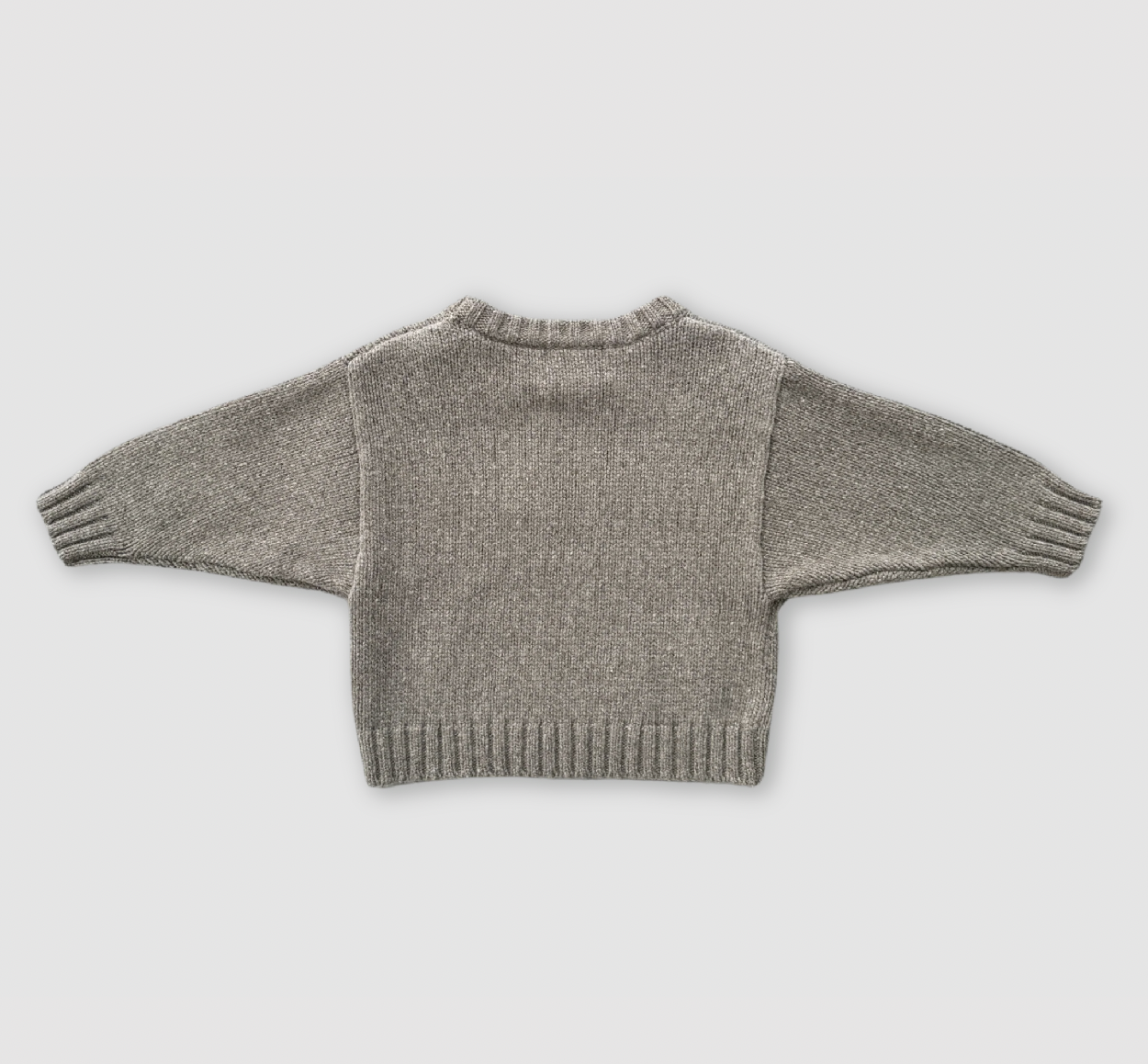 Merino wool everyday pull over | grey