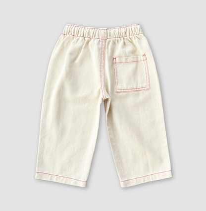 Organic everyday denim pant | milk