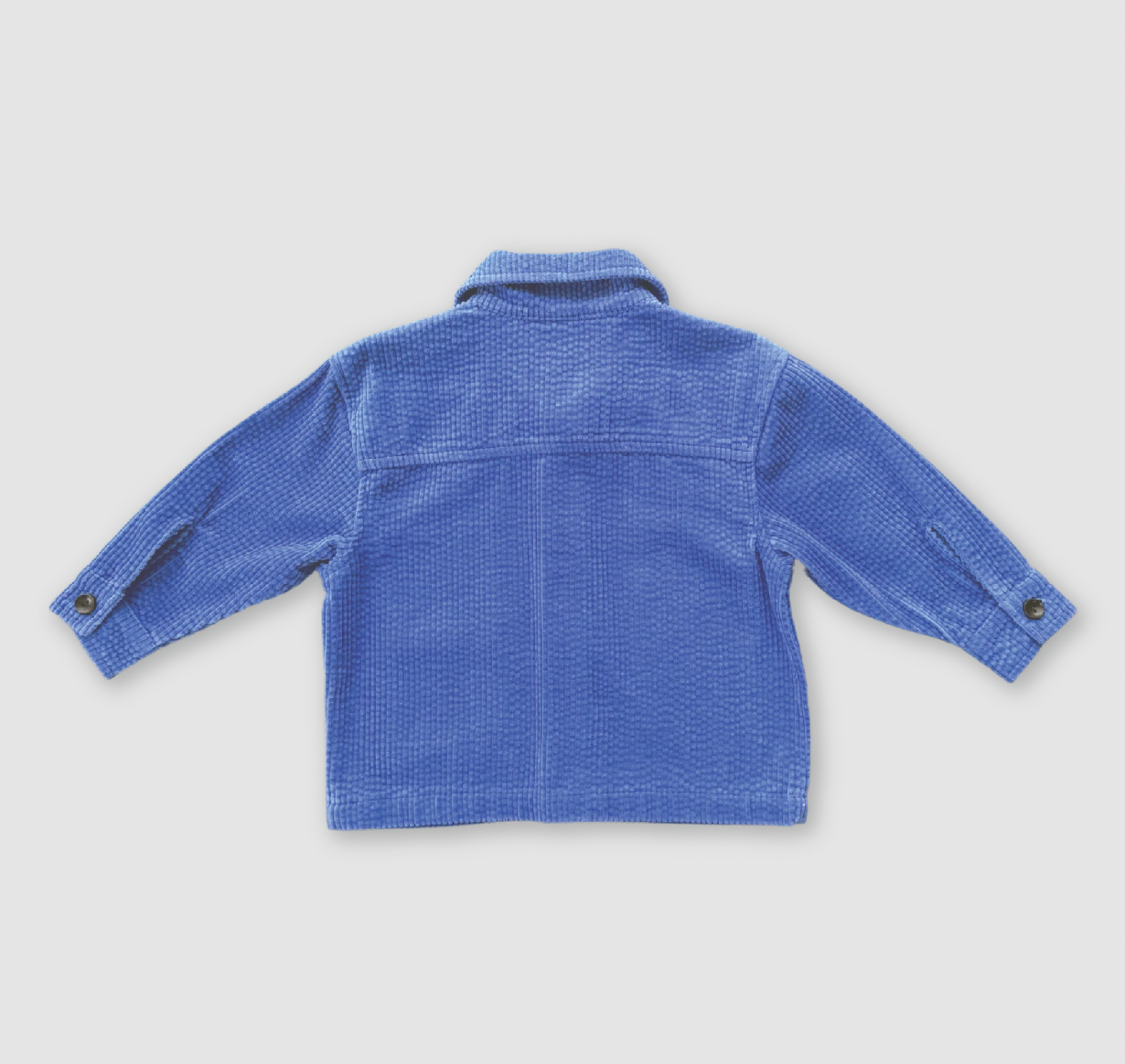 Organic relaxed cord shirt