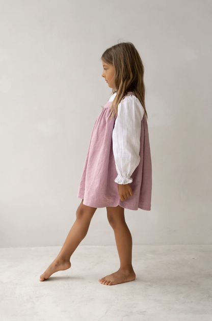 illouka pinafore | Mauve