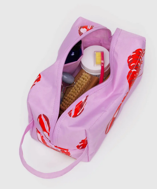 dopp kit - pencil case / toiletry bag | pink lobster