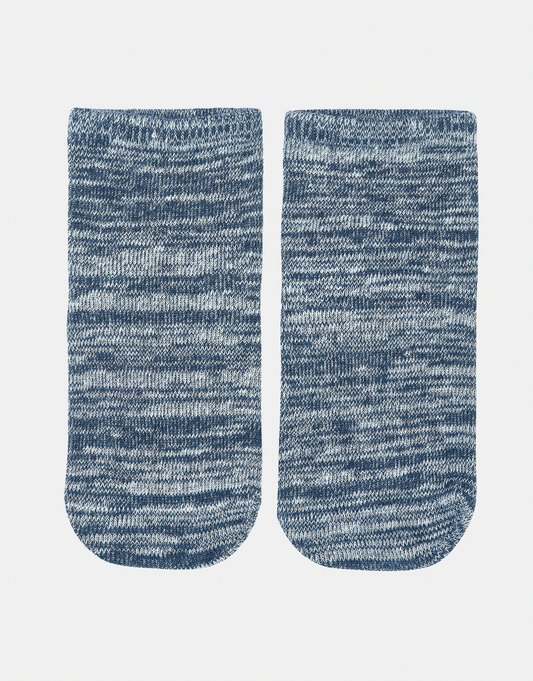 Organic socks ankle marle | midnight